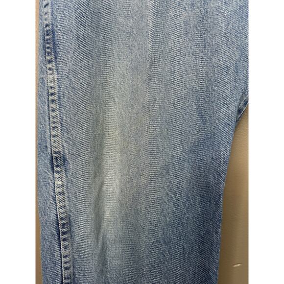 Men’s Wrangler Light Wash ‘Regular Fit’ 100& Cotton Blue Jeans Denim Size 40x30 - Picture 6 of 9
